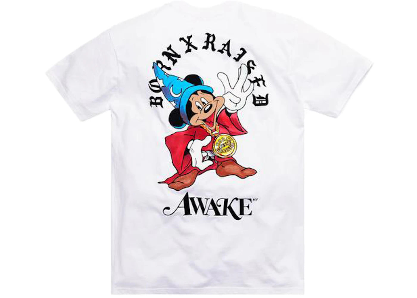 Awake x Born X Raised Fantasia Tee White
