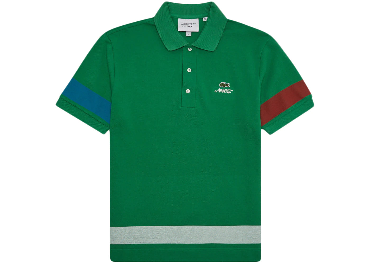 Awake x Lacoste Polo Green