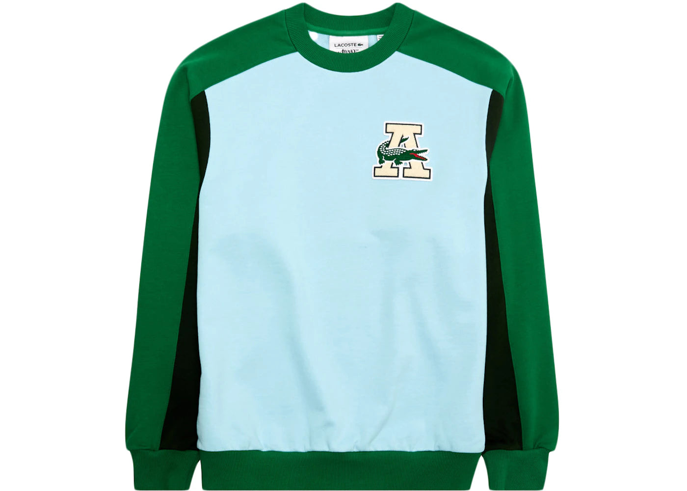 Awake x Lacoste Sweatshirt Light Blue/Green