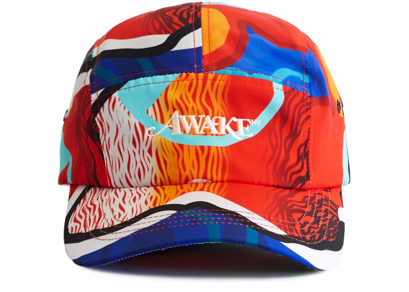 Awake x Sam Friedman 5-panel Camp Cap Print