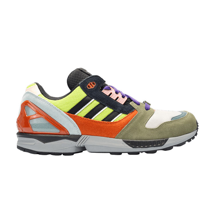 adidas ZX 8000 Semi Solar Slime Core Black