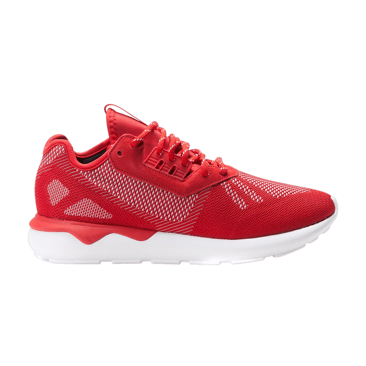 adidas Tubular Runner Weave Scarlet Red/White