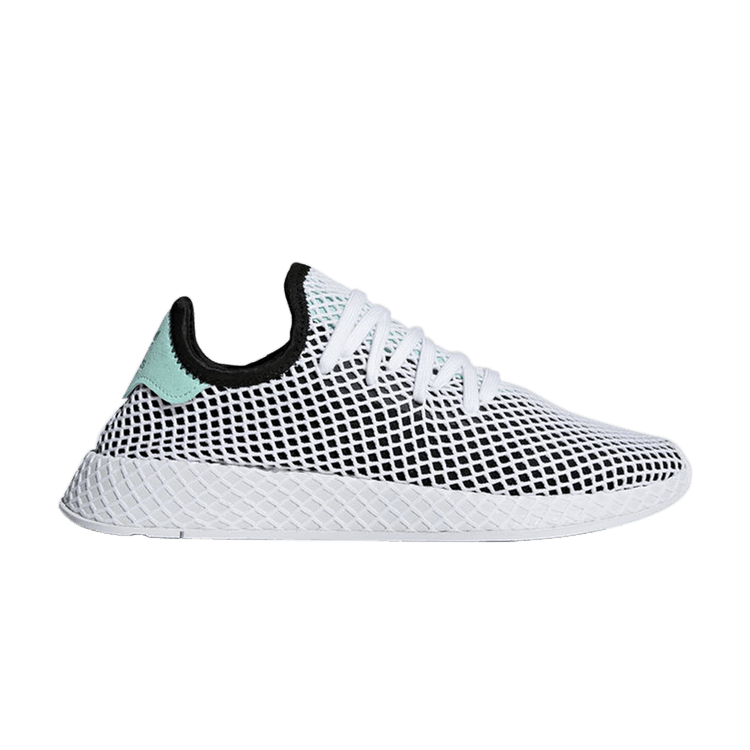 adidas Deerupt Core Black Easy Green