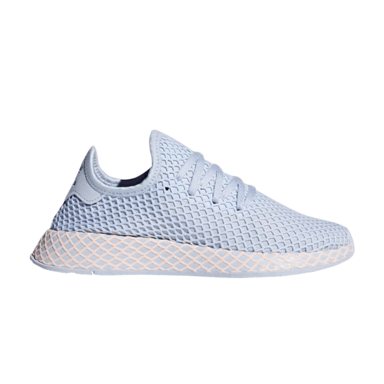 adidas Deerupt Aero Blue Clear Orange (Women's)