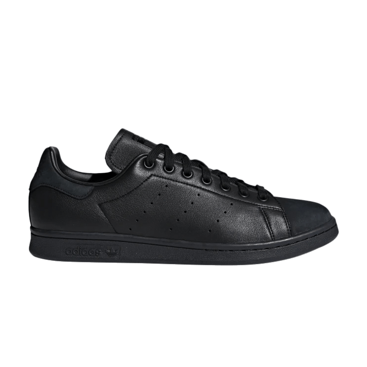 adidas Stan Smith Triple Core Black (Suede Toe)