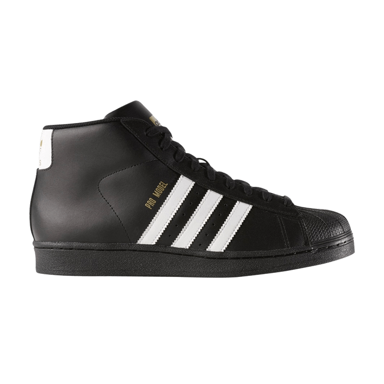 adidas Pro Model Black/White/Gold Metallic