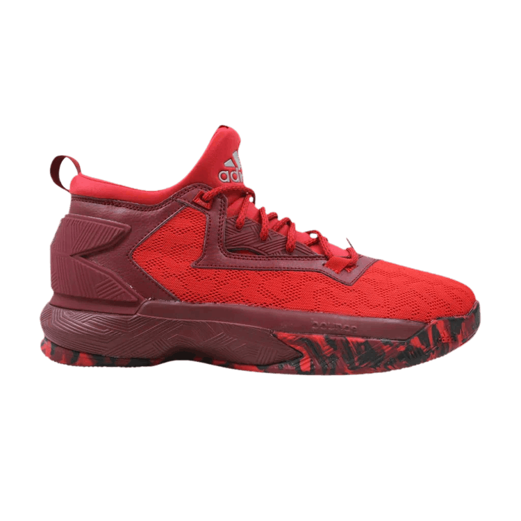 adidas D Lillard 2 Scarlet Red