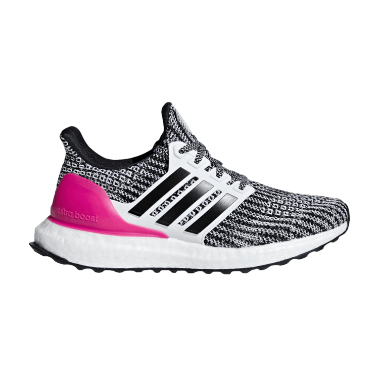 adidas Ultra Boost 4.0 White Black Pink (Youth)