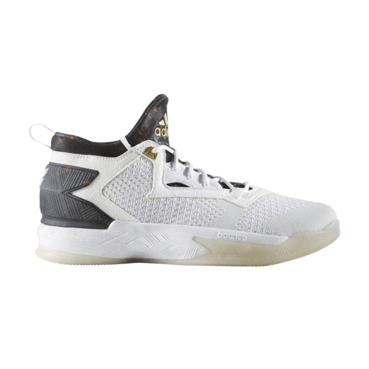 adidas D Lillard 2 White Multi-Color