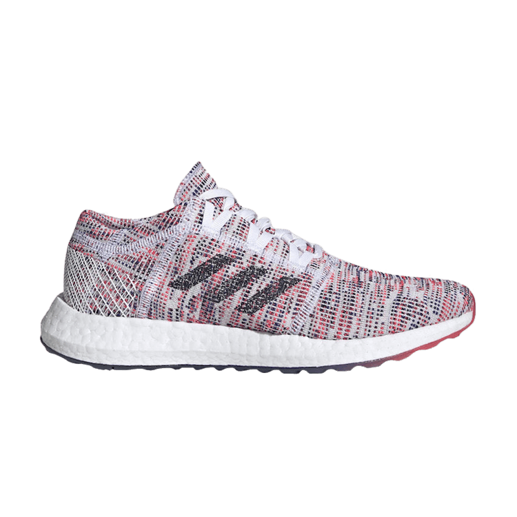 adidas Pureboost Go Cloud White Shock Red (Women's)