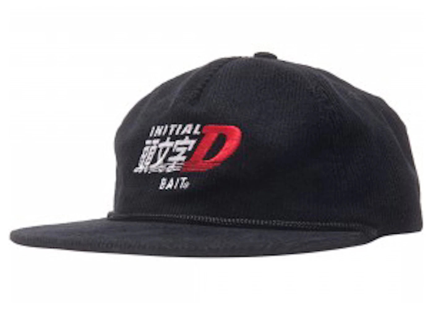 BAIT x Initial D Bait Racing Corduroy Snapback Cap Black