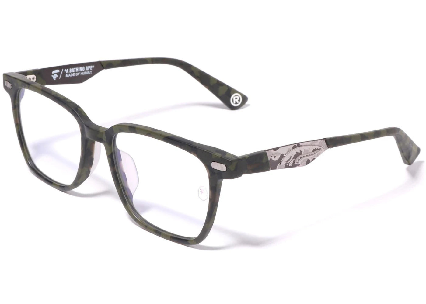 BAPE 1 Shark Optical Frame Green