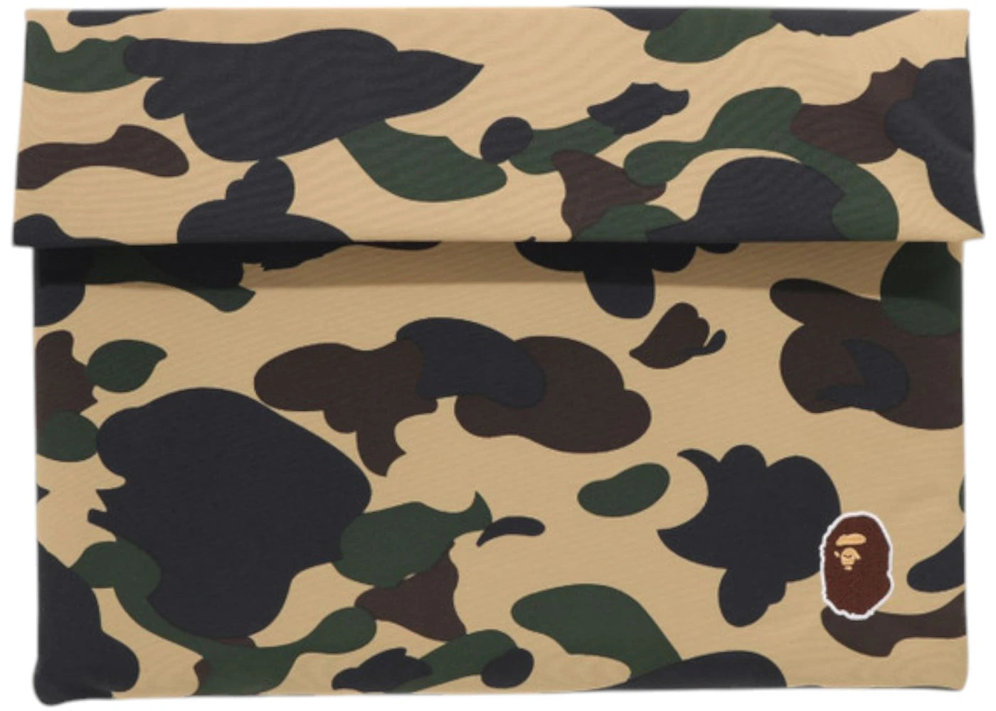 BAPE 1st Camo 13 Inch PC Case Yellow