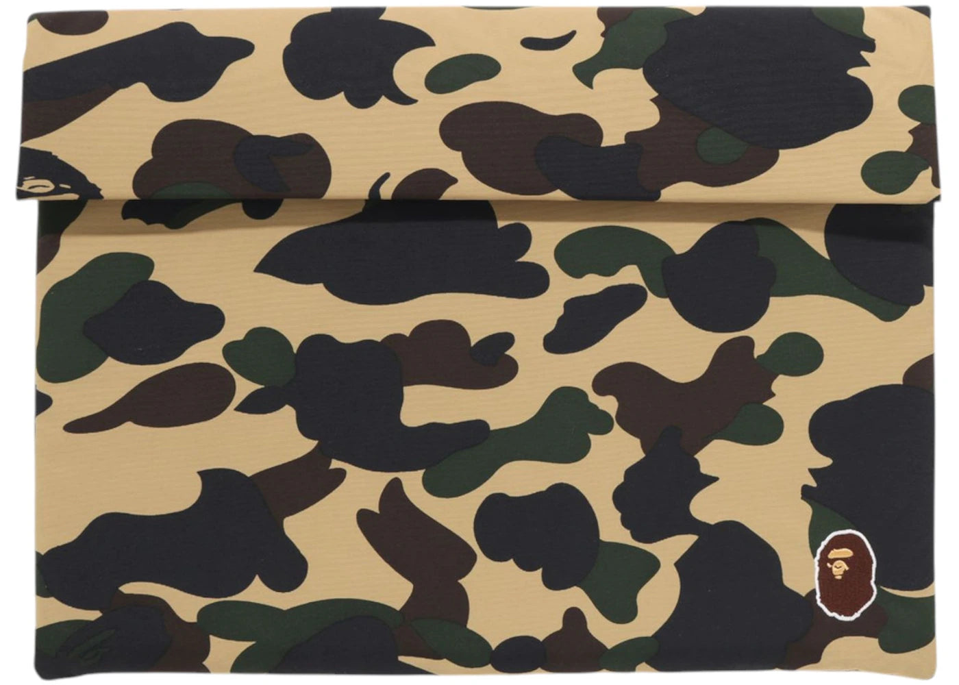 BAPE 1st Camo 15 Inch PC Case Yellow