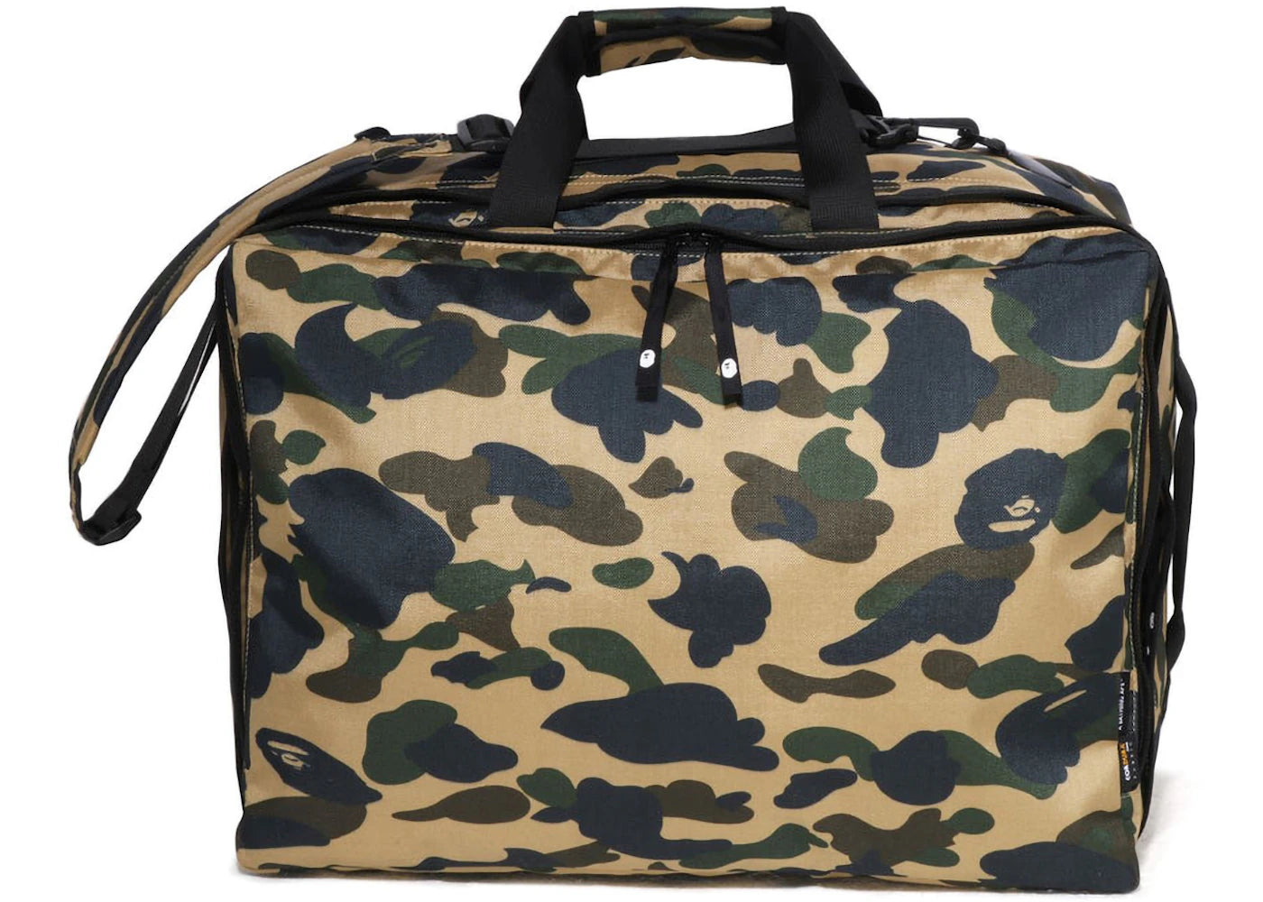 BAPE 1st Camo 3Way Bag Yellow