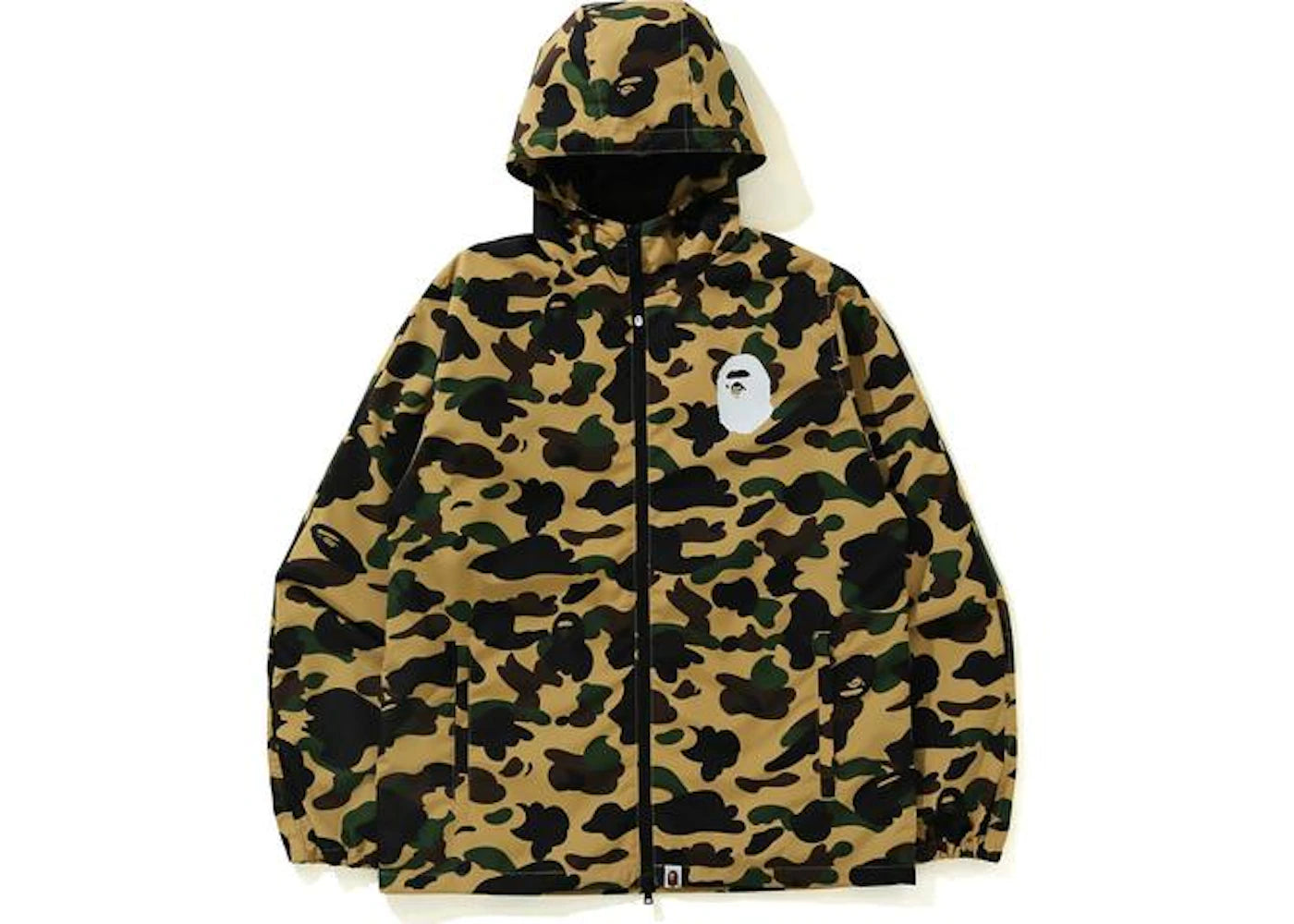 BAPE 1st Camo A Bathing Ape Light Jacket Yellow