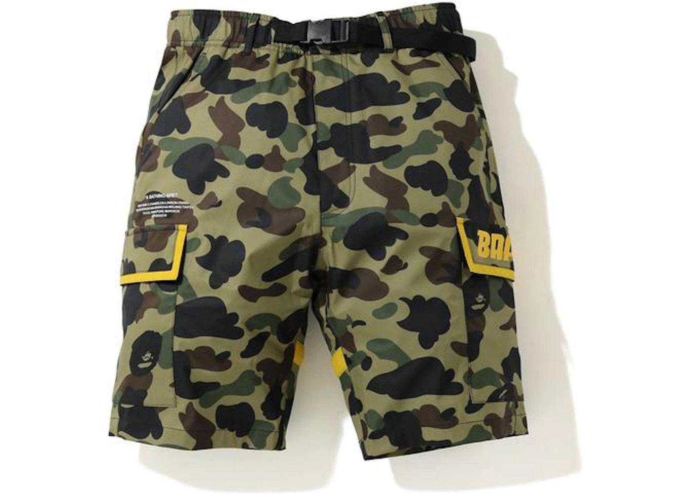 BAPE 1st Camo (B)ape 2 Layer Utility Shorts Green