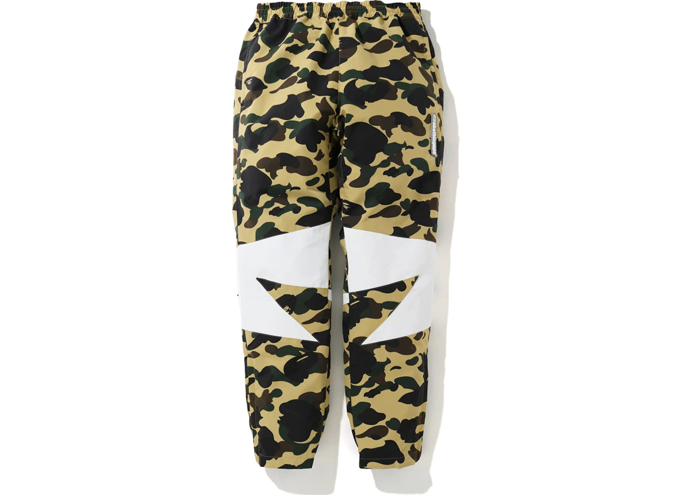 BAPE 1st Camo Bapesta Track Pants Yellow