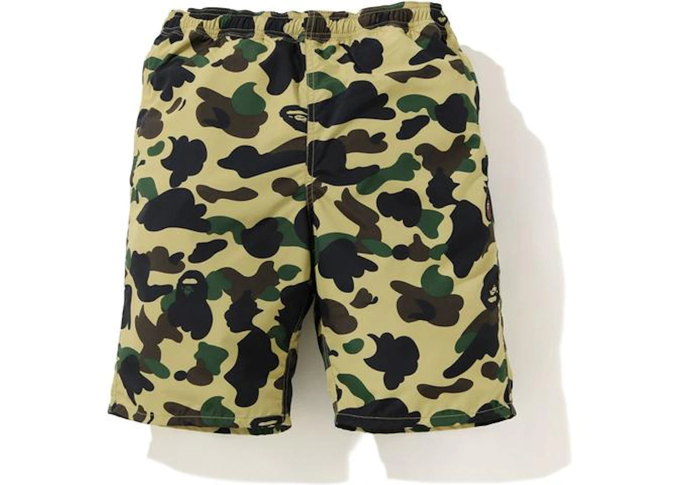 BAPE 1st Camo Beach Shorts (SS20) Yellow