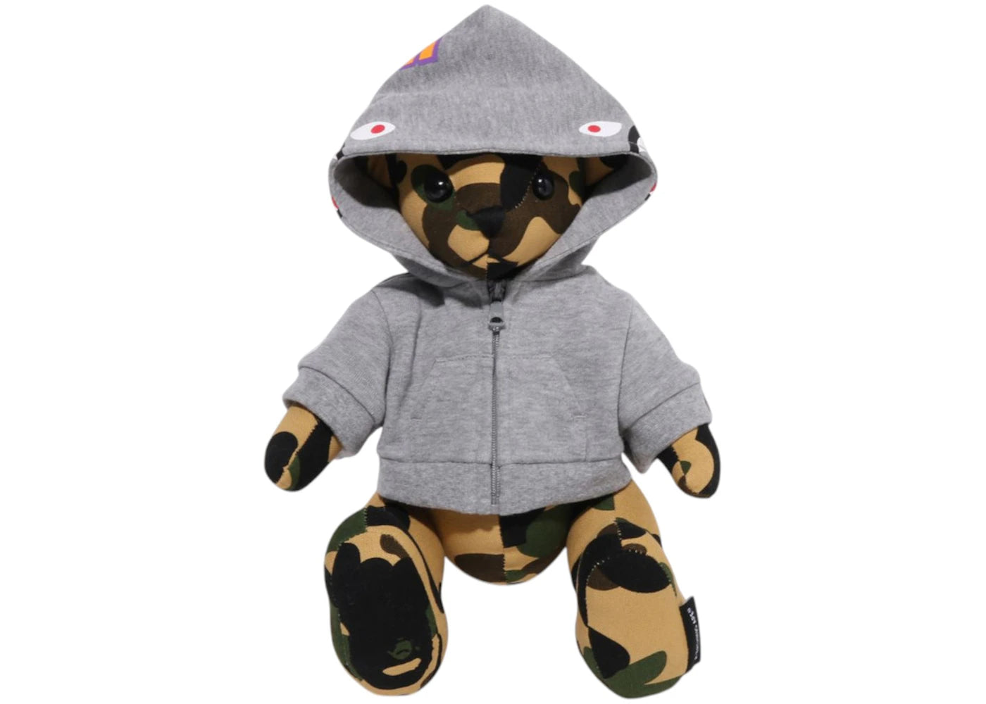 BAPE 1st Camo Bear Plush 35CM Doll Multicolor