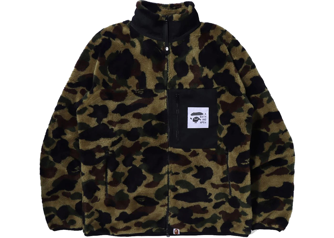 BAPE 1st Camo Boa Jacket (FW21) Green