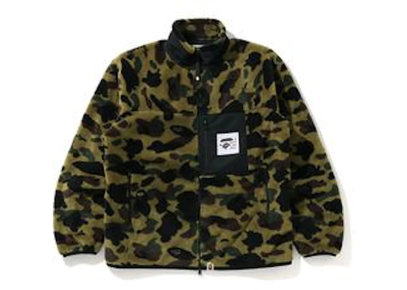 BAPE 1st Camo Boa Jacket Green