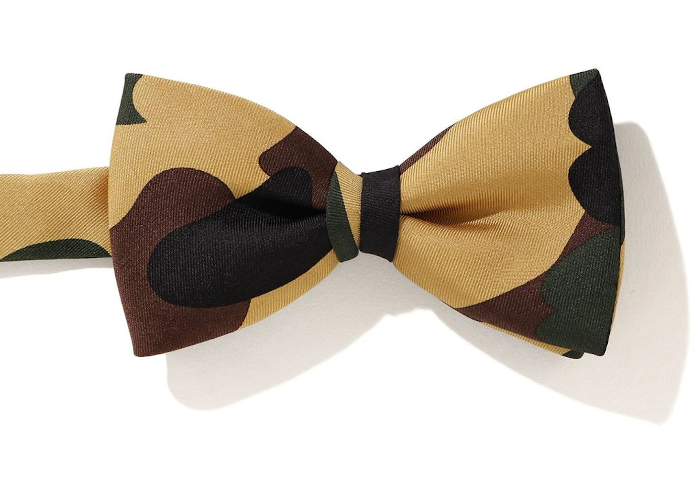 BAPE 1st Camo Bow Tie (FW20) Yellow