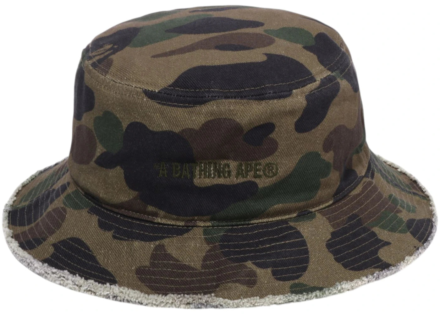 BAPE 1st Camo Buckle Hat Multicolor