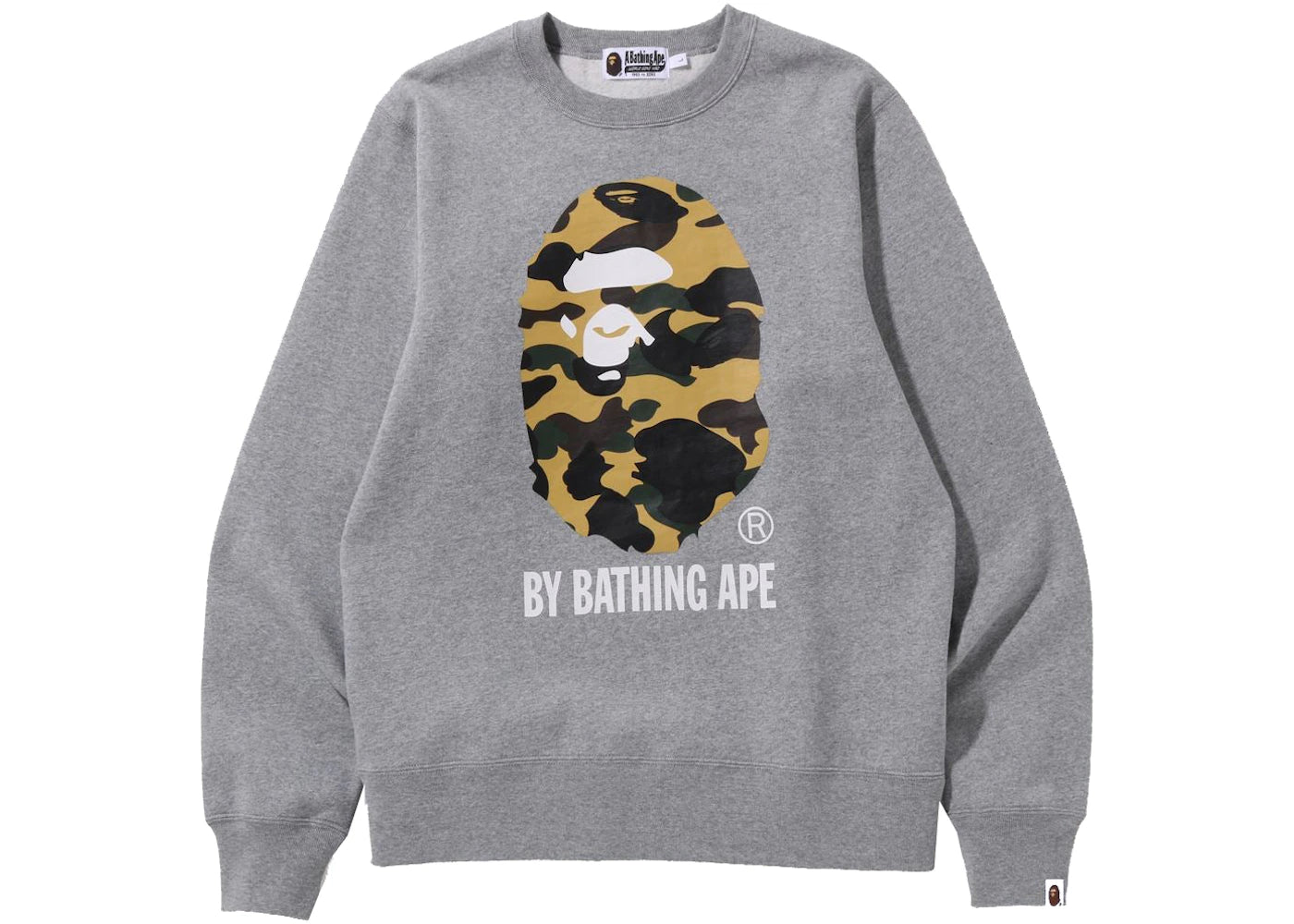 BAPE 1st Camo By Bathing Ape Crewneck Gray