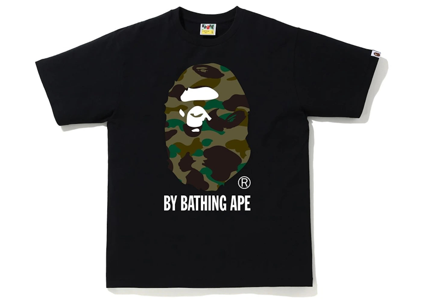 BAPE 1st Camo By Bathing Ape Tee Black/Green