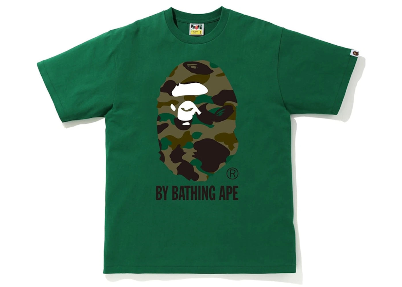 BAPE 1st Camo By Bathing Ape Tee Green/Green