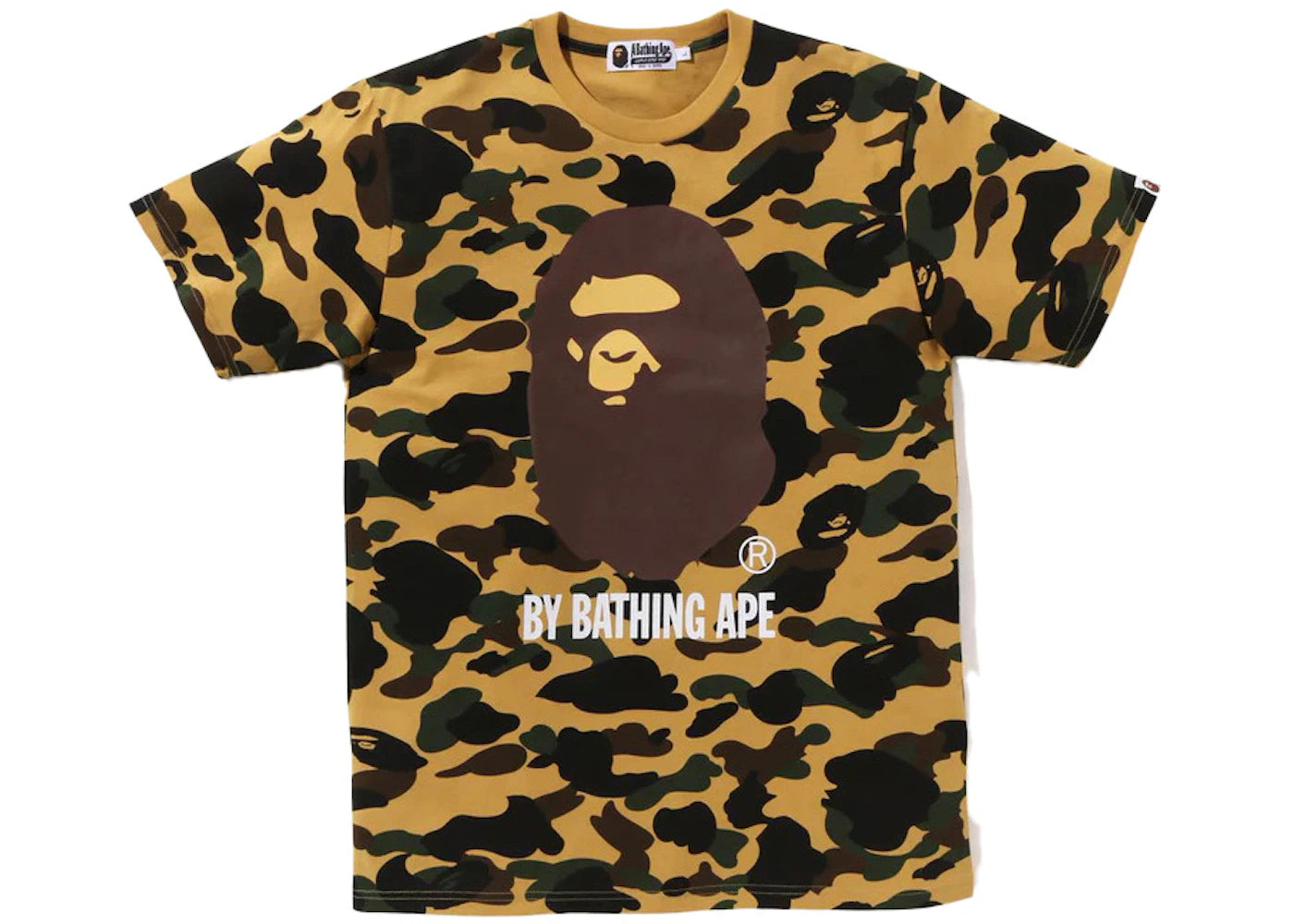 BAPE 1st Camo By Bathing Ape Tee Yellow