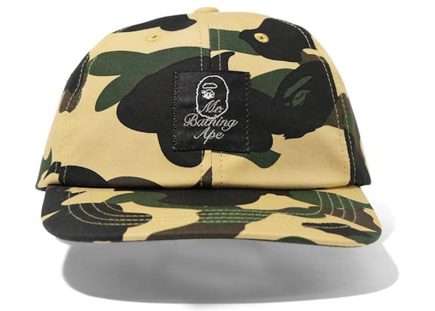 BAPE 1st Camo Cap Yellow