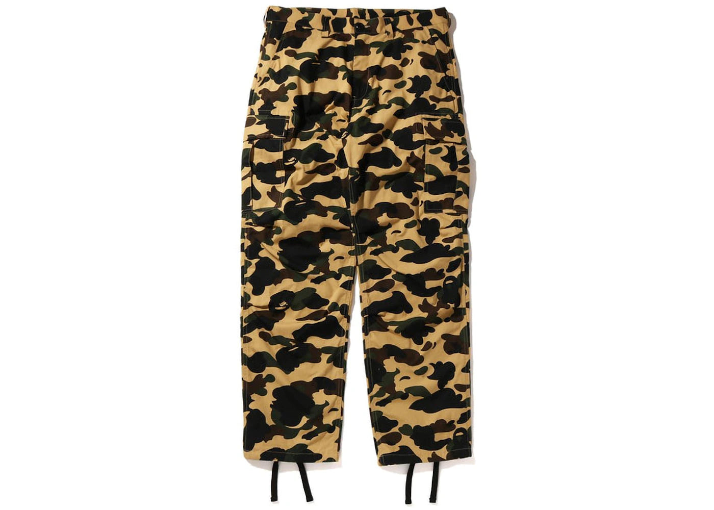 BAPE 1st Camo Cargo Pants (SS22) Yellow