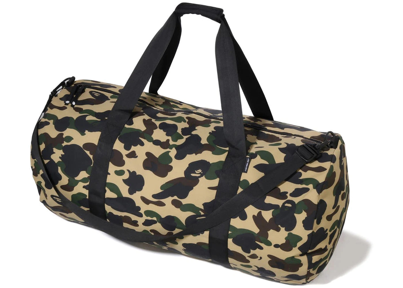 BAPE 1st Camo Duffle Bag Yellow