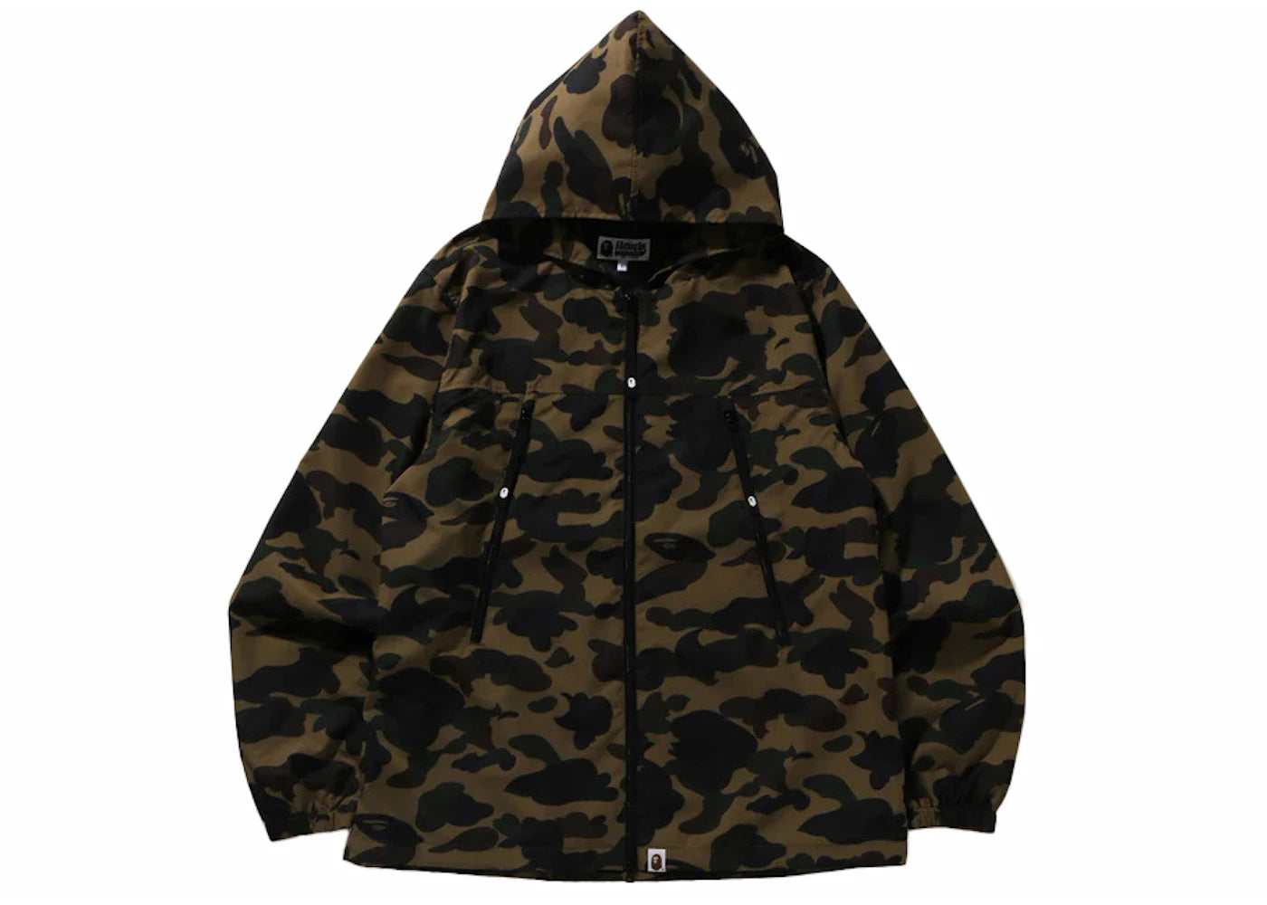 BAPE 1st Camo Hoodie Jacket (FW23) Green