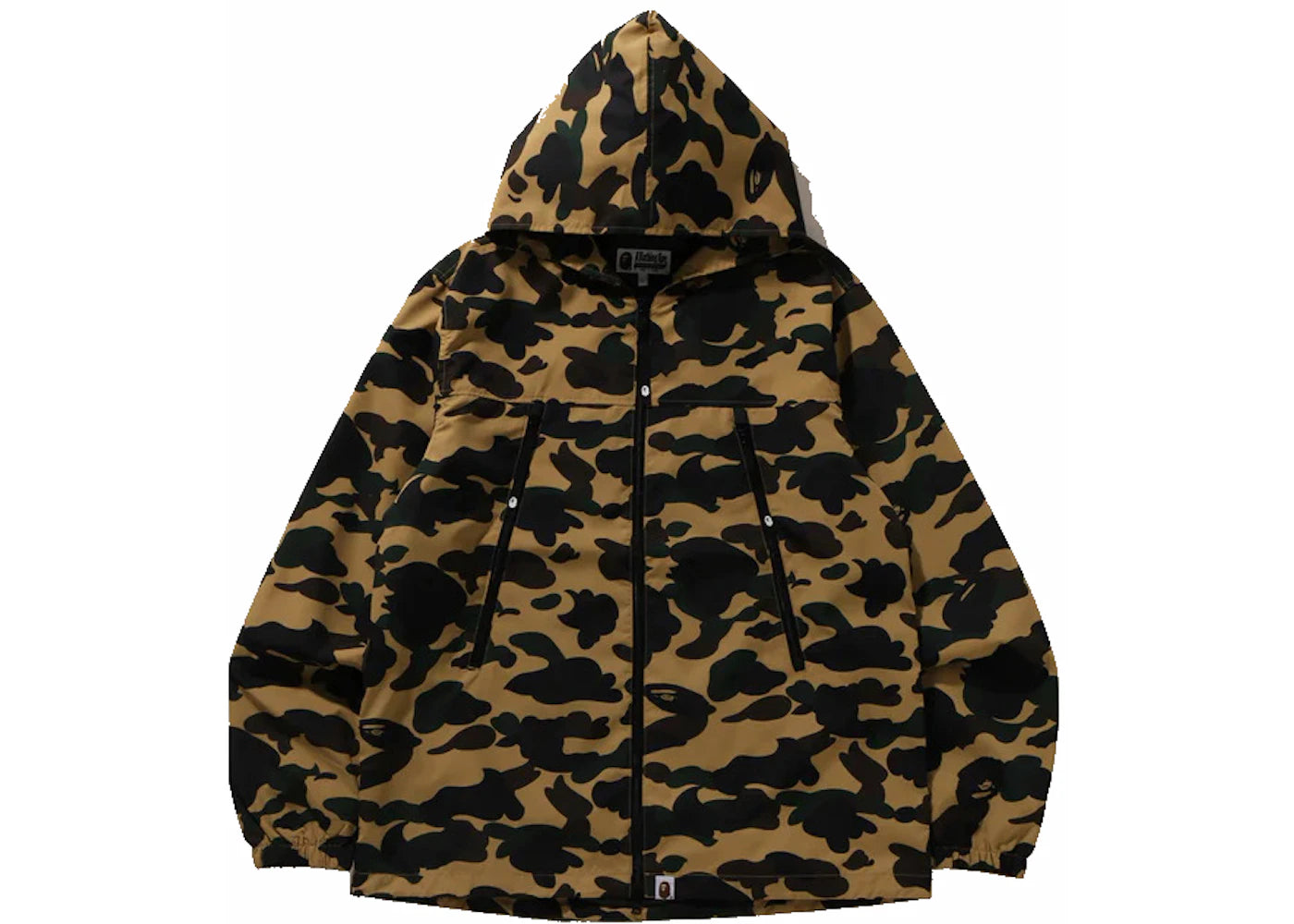 BAPE 1st Camo Hoodie Jacket (FW23) Yellow