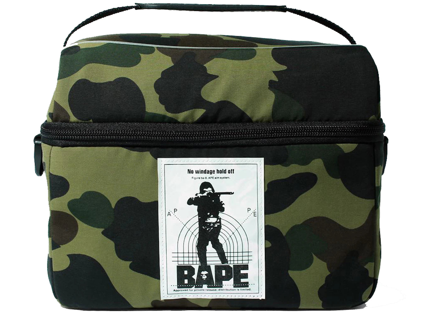 BAPE 1st Camo Lunch Bag Green