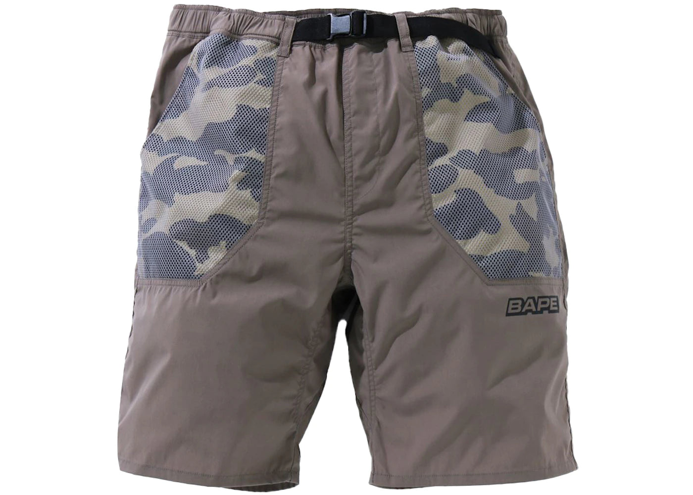 BAPE 1st Camo Pocket Shorts Gray