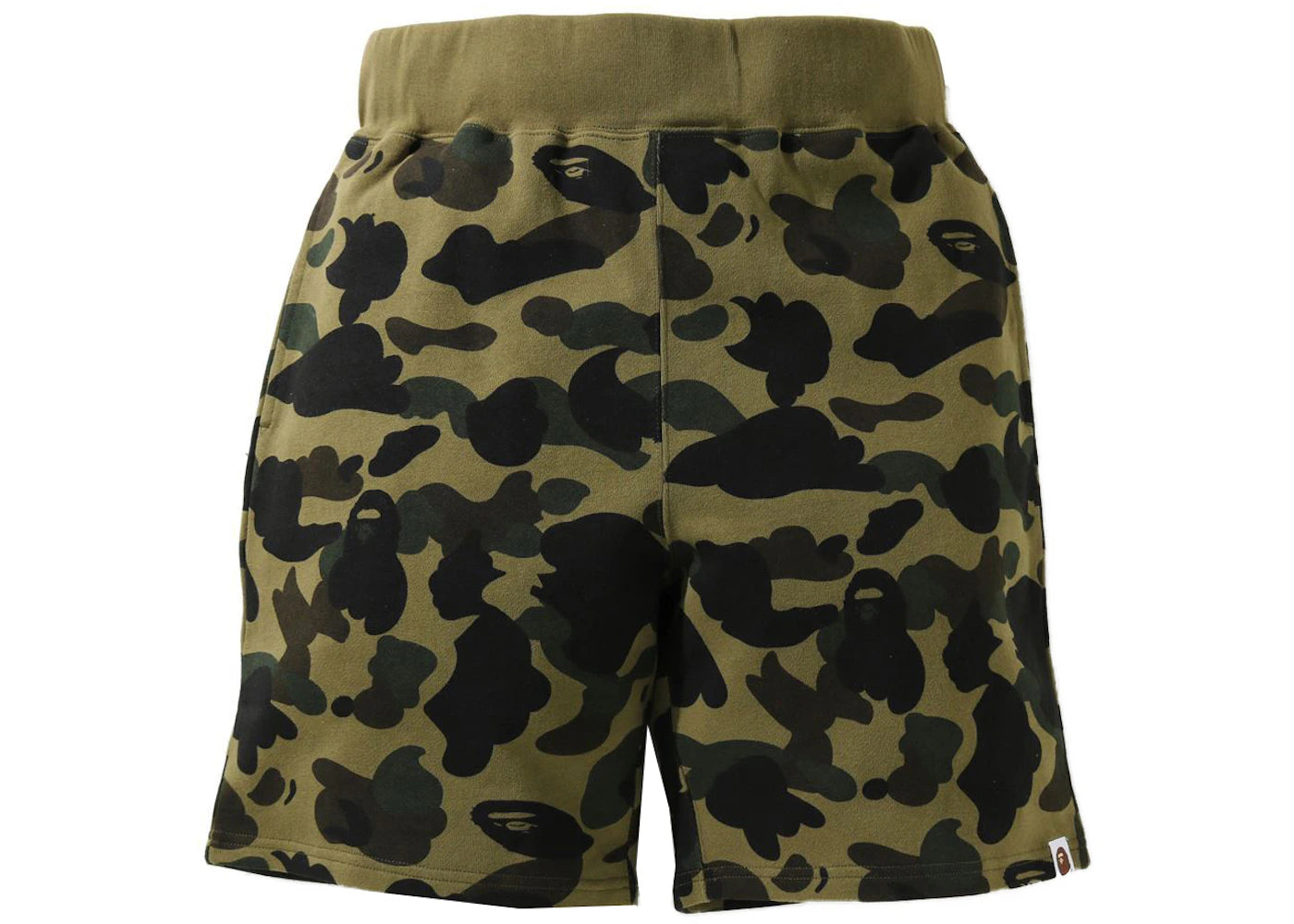 BAPE 1st Camo Sweat Shorts (SS21) Green