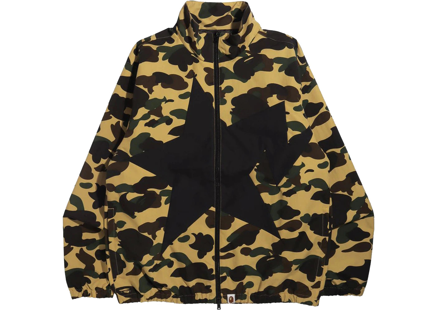 BAPE 1st Camo Track Jacket Yellow