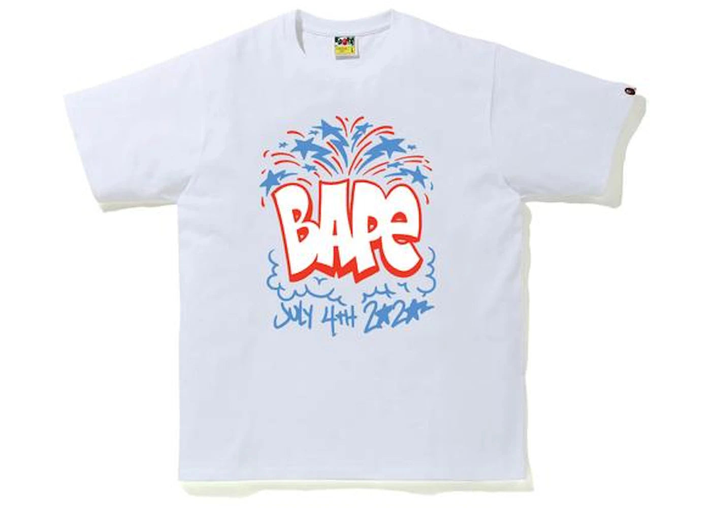BAPE 2020 Independence Day Tee White