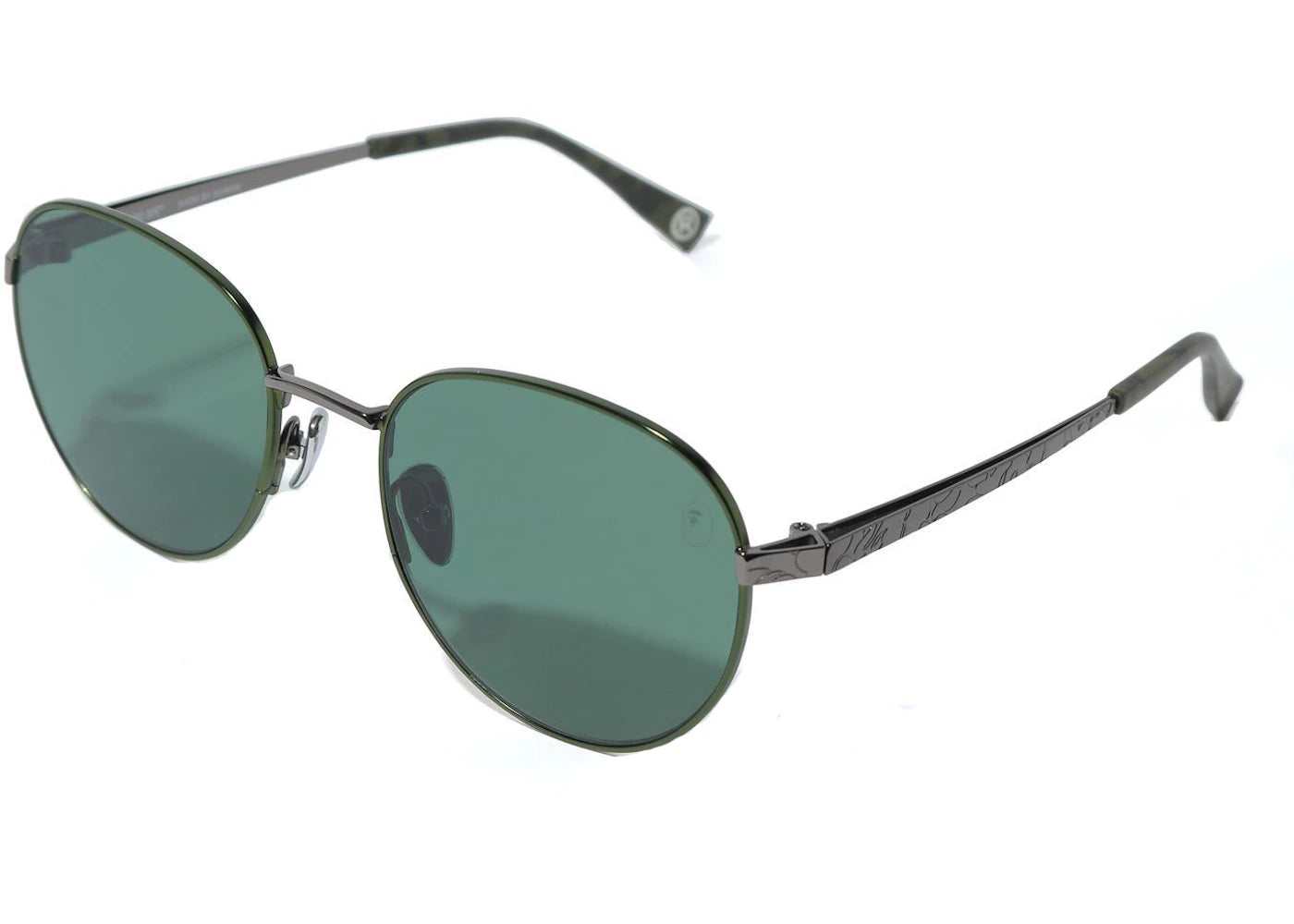 BAPE 4 Sunglasses Silver