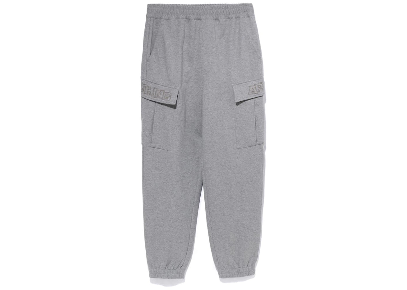 BAPE 6 Pocket Relaxed Fit Sweatpants Grey