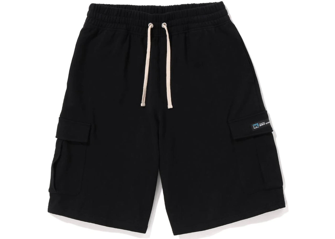 BAPE 6 Pocket Wide Fit Sweat Shorts Black