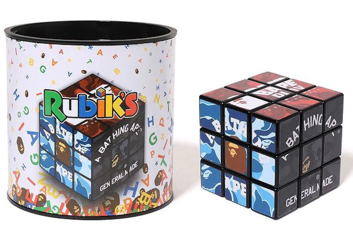 BAPE A BATHING APE x Rubiks Cube