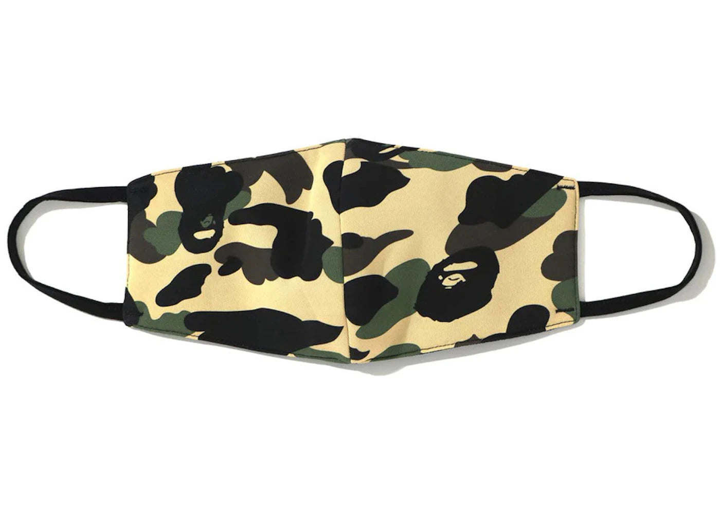 BAPE A Bathing Ape 1st Camo Mask Yellow (SS23)