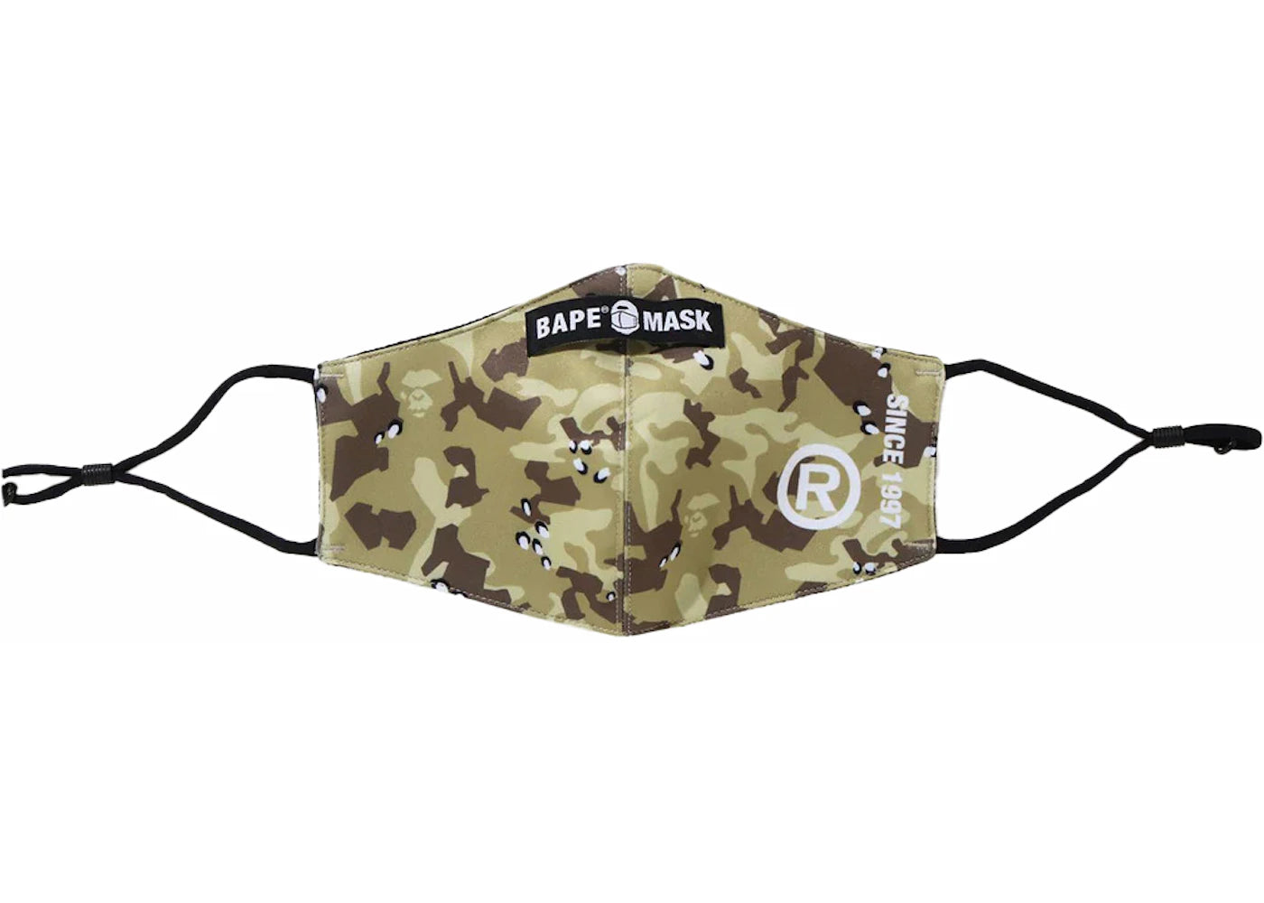 BAPE A Bathing Ape Desert Camo Mask Beige