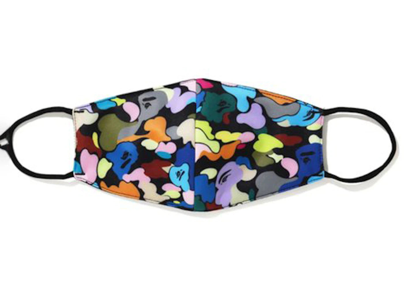 BAPE A Bathing Ape Multi Camo Mask Multicolor/Black