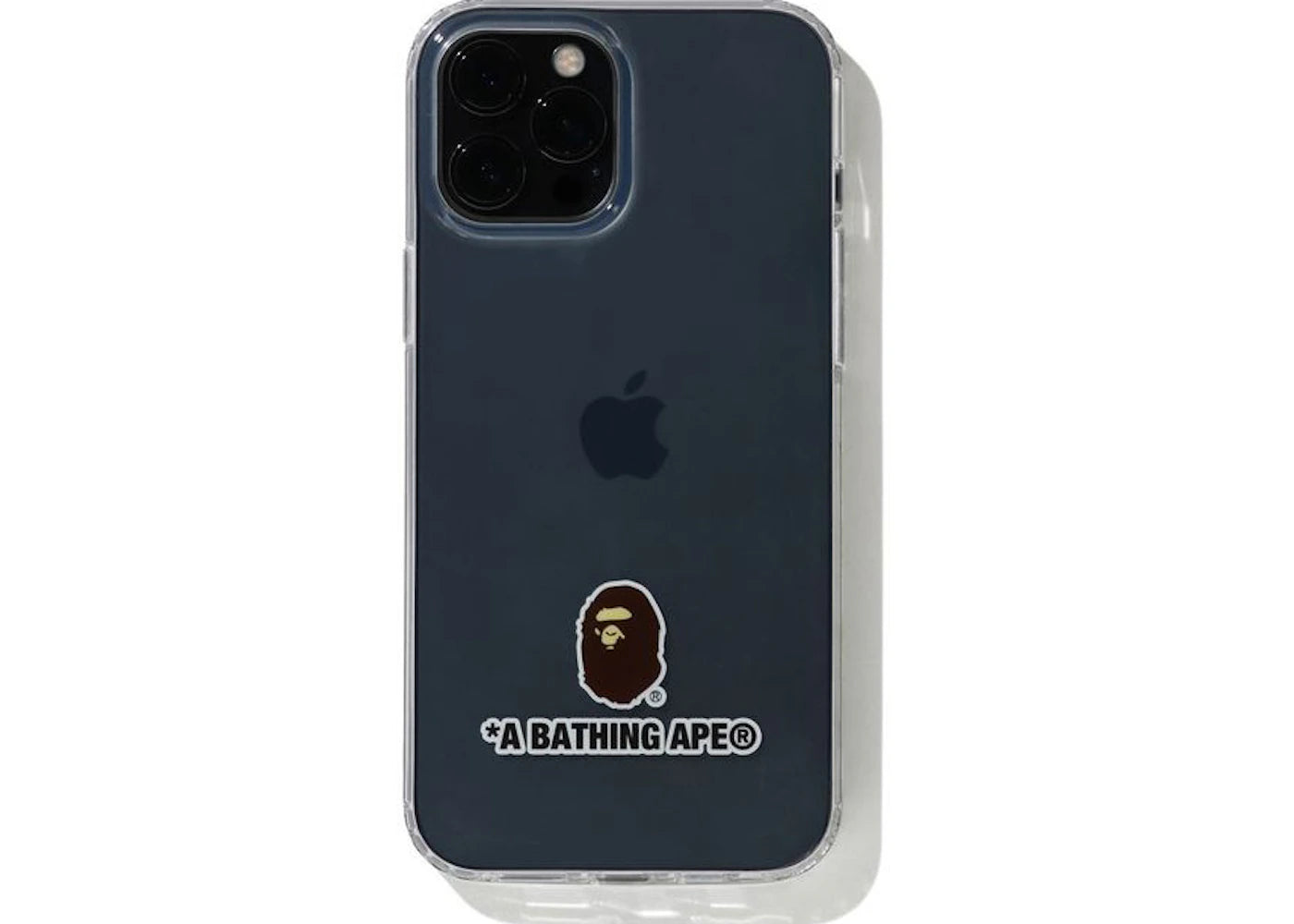 BAPE A Bathing Ape iPhone 12/12 Pro Case Clear
